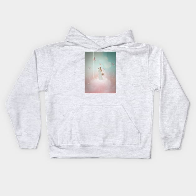 Because Dreams Tend to Lead You Astray and I Have Given Up Trying to Remember the Countless Ones Lost to Me. Kids Hoodie by Nalyd Rof